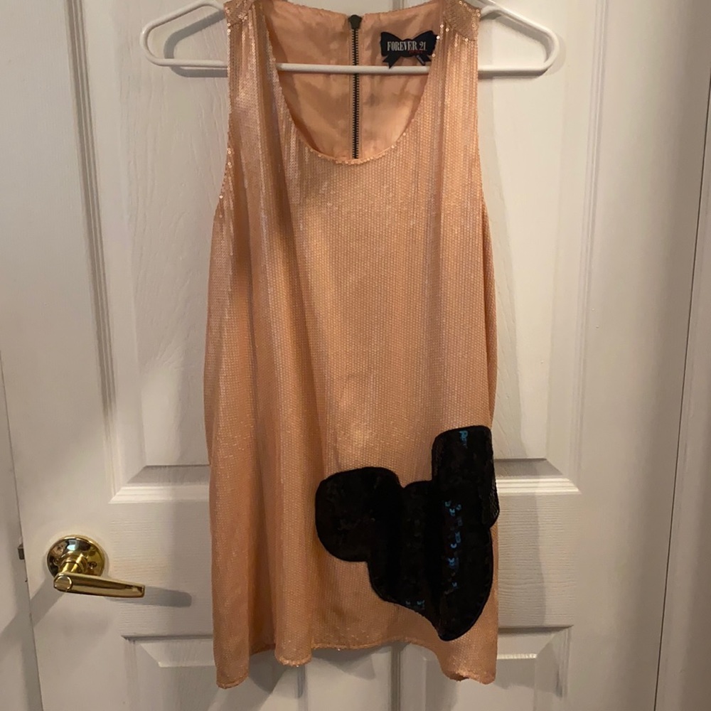 Mickey Mouse Sequin Shift Dress - image 1